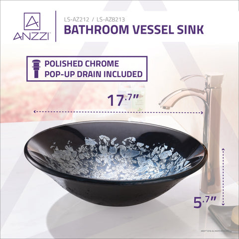 ANZZI Makata Series Vessel Sink