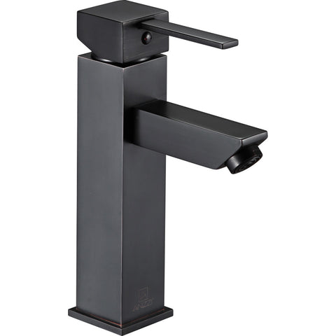 L-AZ112ORB - ANZZI Pygmy Single Hole Single Handle Bathroom Faucet in Oil Rubbed Bronze