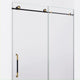 ANZZI Madam Series 48 in. by 76 in. Frameless Sliding Shower Door with Handle