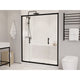 SD-AZ15-01MB - ANZZI Enchant 70-in. x 60.4-in. Framed Sliding Shower Door in Matte Black