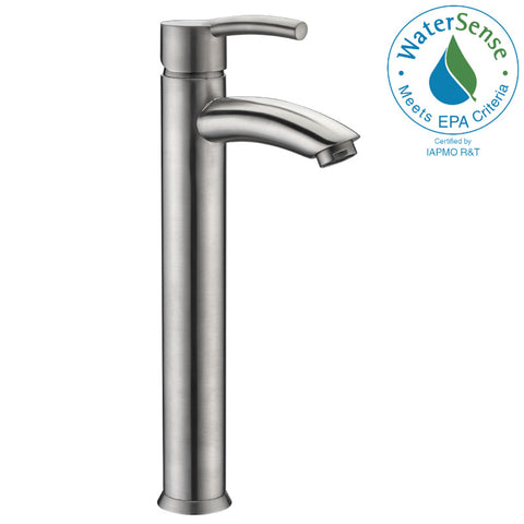 L-AZ079BN - ANZZI Quartet Single Hole Single-Handle Bathroom Faucet in Brushed Nickel