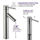 ANZZI Valle Single Hole Single Handle Bathroom Faucet
