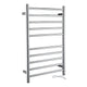 TW-AZ075CH - ANZZI Bali Series 10-Bar Stainless Steel Wall Mounted Towel Warmer in Polished Chrome