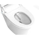 ANZZI ENVO Vail Elongated 1.28 GPF Smart Bidet Toilet in White with Remote Control, Heated Seat, Auto Flush, and Water Filter