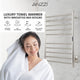 ANZZI Crete 10-Bar Stainless Steel Wall Mounted Towel Warmer Rack