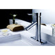 L-AZ035 - ANZZI Saga Series Single Hole Single-Handle Low-Arc Bathroom Faucet in Polished Chrome