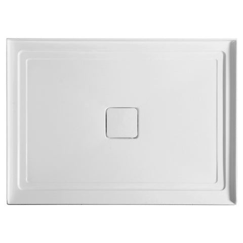 ANZZI Fissure Series 48 in. x 36 in. Shower Base in White