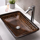 Tuasavi Series Vessel Sink in Macedonian Bronze