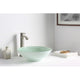 LS-AZ8126 - ANZZI Raider Series Deco-Glass Vessel Sink in Lustrous Light Green