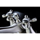 ANZZI Major Series 4 in. Centerset 2-Handle Mid-Arc Bathroom Faucet