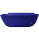 ANZZI Vida 5.2 ft. Solid Surface Center Drain Freestanding Bathtub in Regal Blue