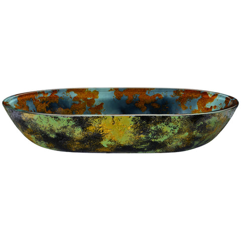 ANZZI Voce Series Vessel Sink in Impasto Blue