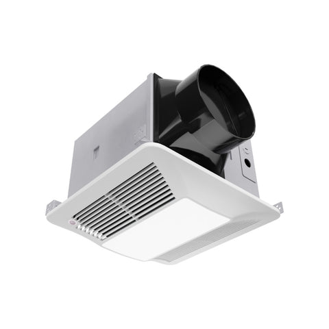 EF-AZ104WH - ANZZI Broad Series 150 CFM Ceiling Mount Bathroom Exhaust Fan with Brilliant LED Light and ENERGY STAR in Soothing White