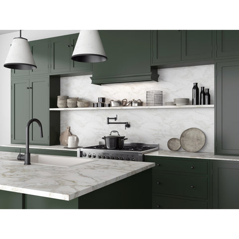 KF-AZ258GB - Braccia Series 24" Wall Mounted Pot Filler in Gunmetal Black