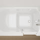 ANZZI 30 in. x 53 in. Right Drain Quick Fill Walk-In Soaking Tub in White