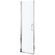 ANZZI Lancer 23 in. x 72 in. Semi-Frameless Shower Door with TSUNAMI GUARD