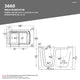 36 in. x 60 in. Left Drain Quick Fill Walk-In Whirlpool and Air Tub with Powered Fast Drain in White