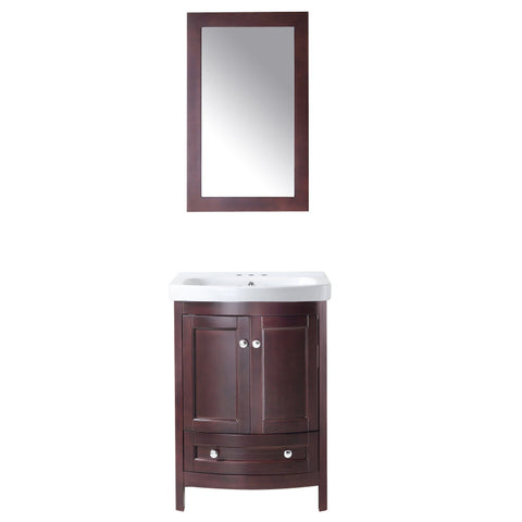 ANZZI Montresor 24 in. W x 34 in. H Bathroom Vanity Set