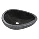 LS-AZ227 - ANZZI Opal Peak Vessel Sink in Desert Black