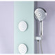 ANZZI Mare Series 60 in. Full Body Shower Panel System with Heavy Rain Shower and Spray Wand in White