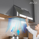 ANZZI 30-Inch 450 CFM 3-Speed Stainless Steel Under Cabinet Convertible Residential Range Hood with LED Lamp