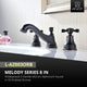 ANZZI Melody Series 8 in. Widespread 2-Handle Mid-Arc Bathroom Faucet