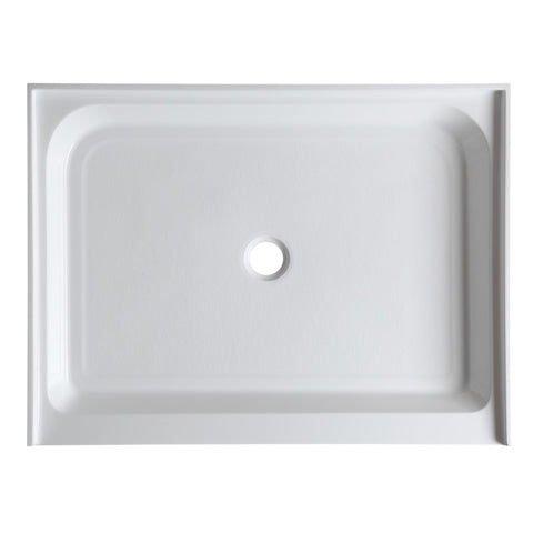 ANZZI Reach 36 x 48  in. Single Threshold Shower Base in White