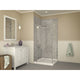 SB-AZ009WH - ANZZI Titan Series 36 in. x 36 in. Double Threshold Shower Base in White