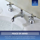 ANZZI Melody Series 8 in. Widespread 2-Handle Mid-Arc Bathroom Faucet