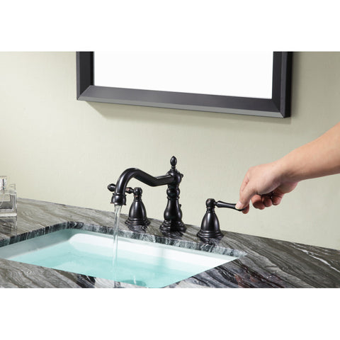 L-AZ135ORB - ANZZI Highland 8 in. Widespread 2-Handle Bathroom Faucet in Oil Rubbed Bronze