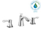 L-AZ015BN - ANZZI Sonata Series 8 in. Widespread 2-Handle Mid-Arc Bathroom Faucet in Brushed Nickel