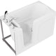 ANZZI 32 in. x 60 in. Left Drain Quick Fill Walk-In Soaking Tub in White