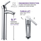 ANZZI Quartet Single Hole Single-Handle Bathroom Faucet