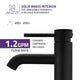 ANZZI Valle Single Hole Single Handle Bathroom Faucet