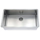 ANZZI Vanguard Undermount Stainless Steel 32 in. 0-Hole Single Bowl Kitchen Sink in Brushed Satin