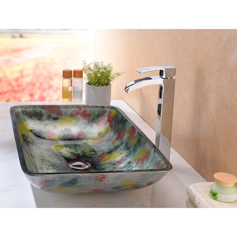 LS-AZ191 - ANZZI Voce Series Vessel Sink in Impasto Green