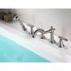 FR-AZ091BN-R - ANZZI Patriarch 2-Handle Deck-Mount Roman Tub Faucet with Handheld Sprayer in Brushed Nickel