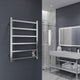 ANZZI Charles Series 6-Bar Stainless Steel Wall Mounted Electric Towel Warmer Rack