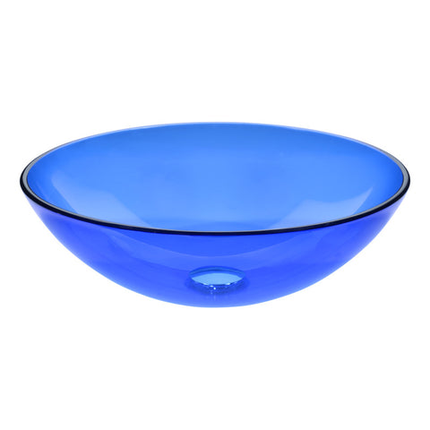 ANZZI Halo Series Vessel Sink in Blue