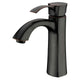 ANZZI Rhythm Series Single Hole Single-Handle Mid-Arc Bathroom Faucet