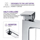 ANZZI Valor Single Hole Single-Handle Bathroom Faucet in Polished Chrome with Soap Dish and Toothbrush Holder