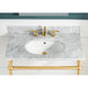 CS-CTRSS01WH - ANZZI Verona 36 in. Carrara White Counter Top with Single Basin