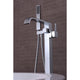 ANZZI Angel 2-Handle Claw Foot Tub Faucet with Hand Shower