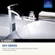 ANZZI Key Series Single Hole Single-Handle Vessel Bathroom Faucet