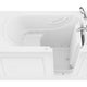 ANZZI Value Series 30 in. x 60 in. Right Drain Quick Fill Walk-In Air Tub in White