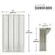 ANZZI 56-in. x 33-in. Accordion-Style Bathtub Shower Door