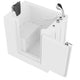 ANZZI Coupe Series 27 in. x 39 in. Right Drain Quick Fill Walk-In Air Tub in White