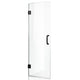 ANZZI Fellow Series 24 in. by 72 in. Frameless Hinged Shower Door with Handle