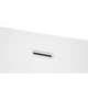 ANZZI Nimbus 5.6 ft. Acrylic Center Drain Freestanding Bathtub in Glossy White