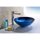 ANZZI Stellar Series Deco-Glass Vessel Sink